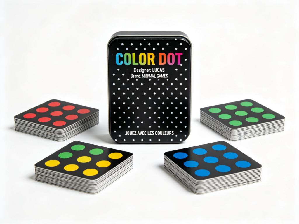 Custom printed card game decks and packaging