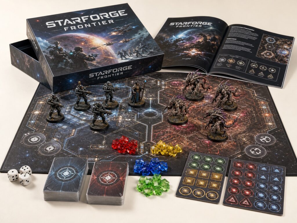 How to Choose a Tabletop Game Manufacturer for a Custom Project Custom tabletop game components and product display by Niceam Product