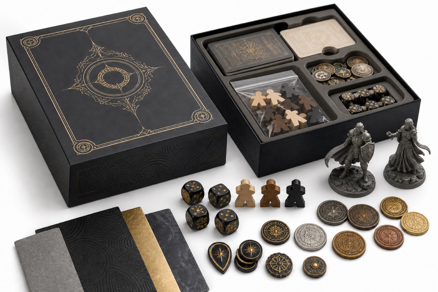 Board Game Manufacturing Cost in China: What Determines Your Quote? Premium board game packaging and custom components that affect production cost
